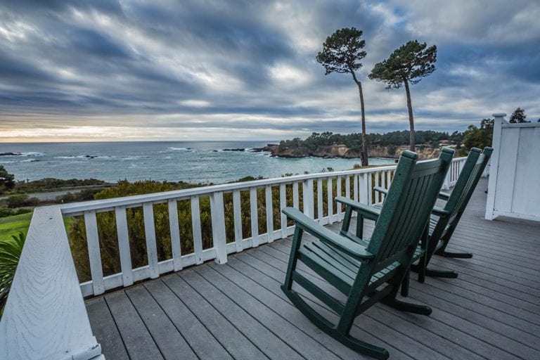 Deck View from Traditional